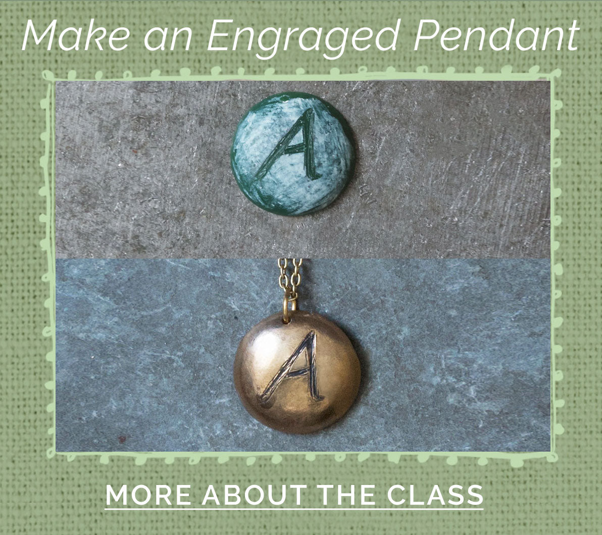 Engraved Pendant