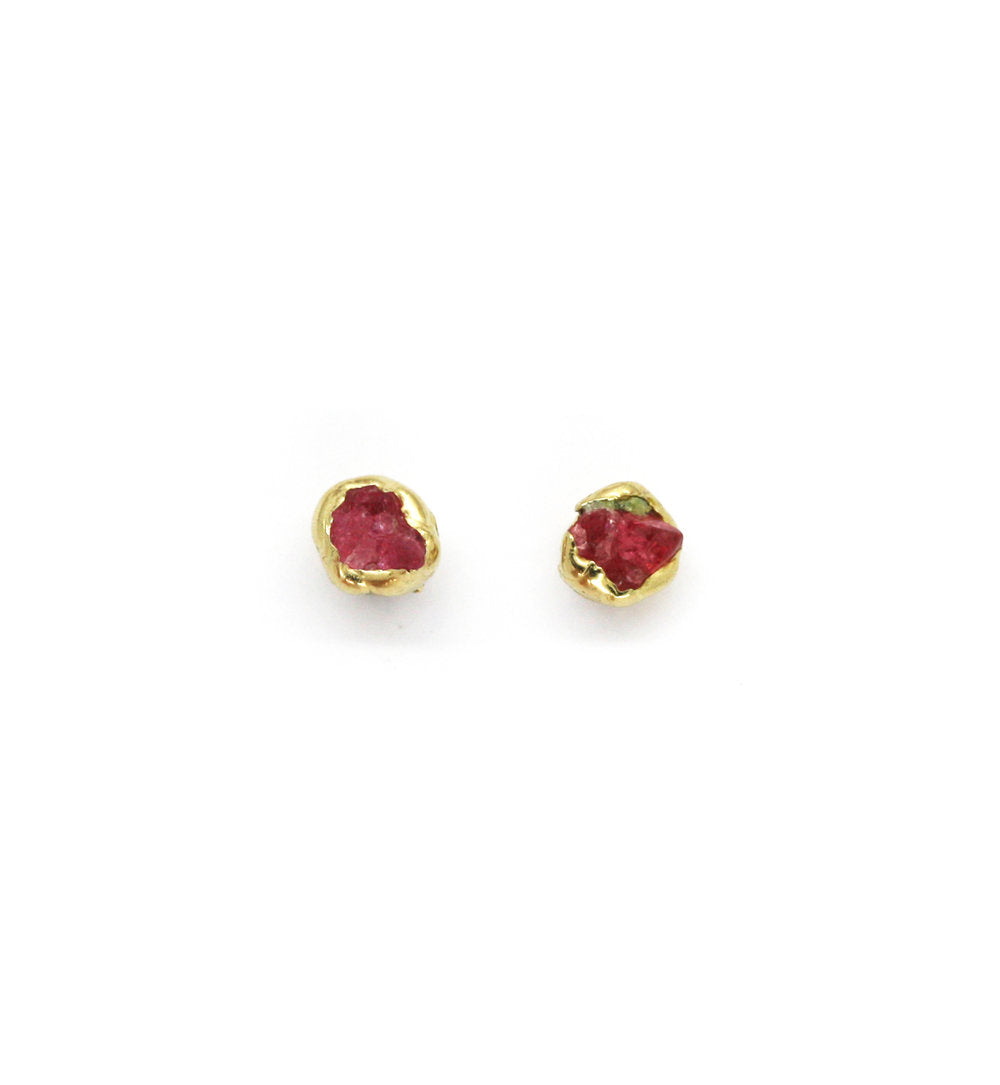 Bud Studs - Pink Spinel