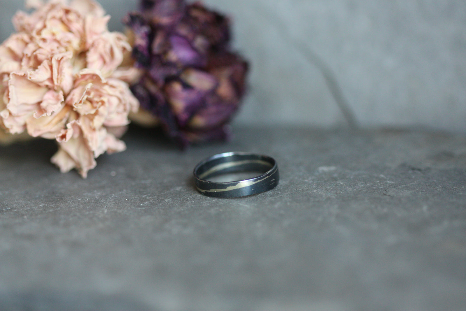 Making of kintsugi rings