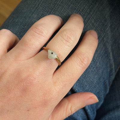 March Birthstone Ring - Aquamarine