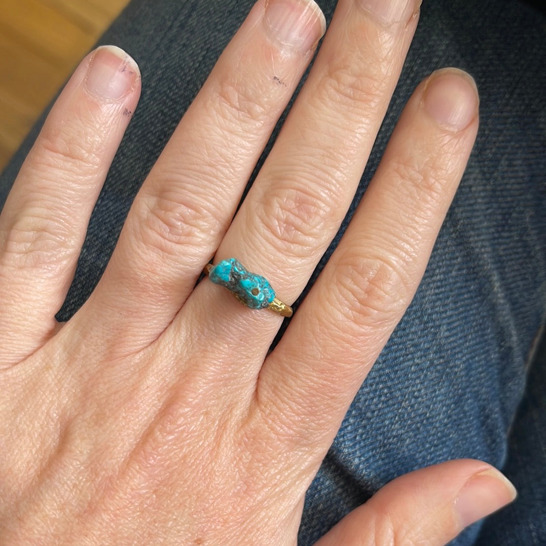 December Birthstone Ring - Turquoise