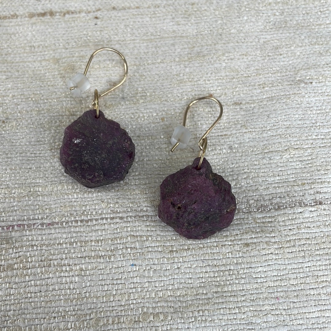Ruby Earrings