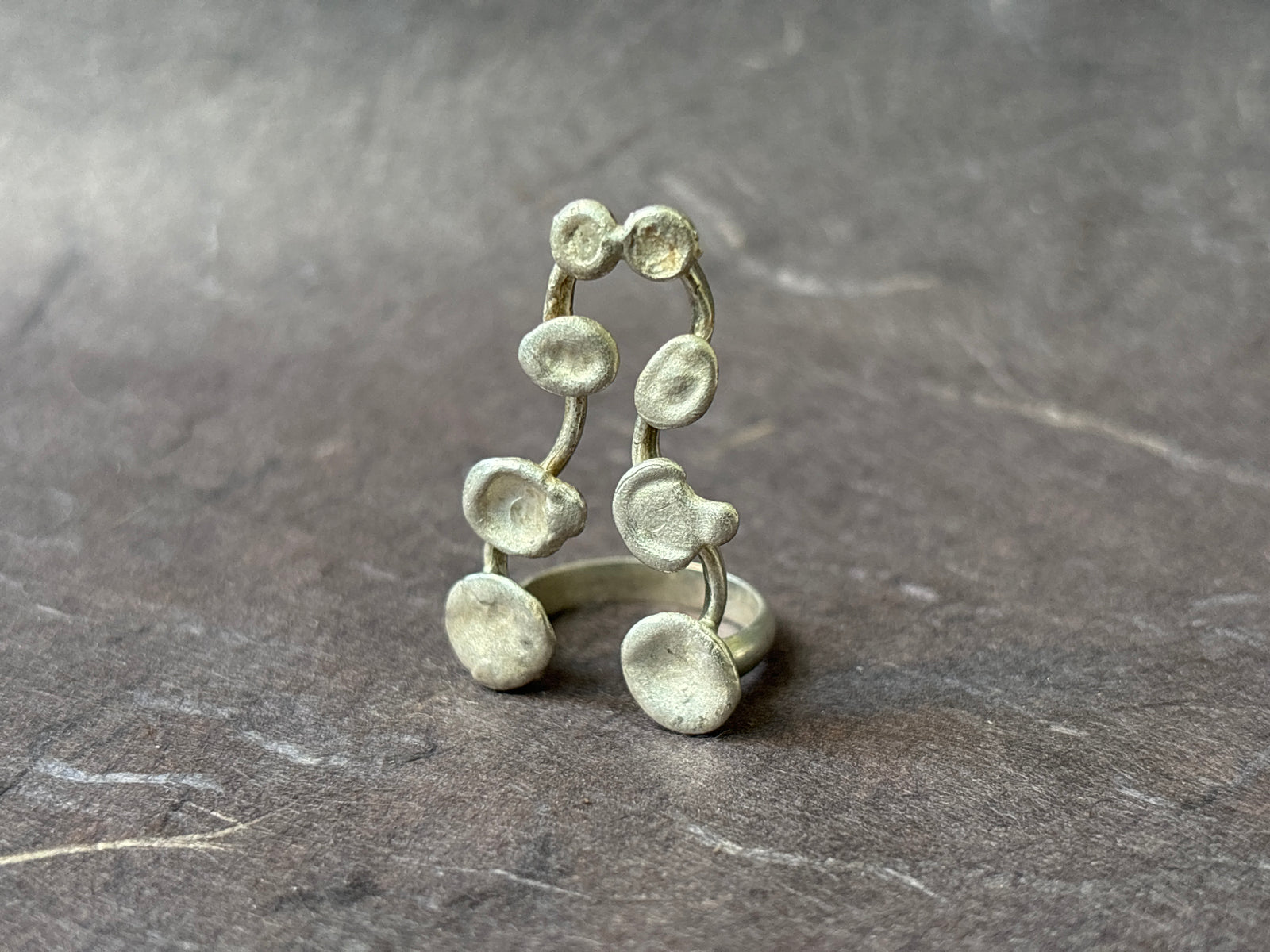 Silver Climber Ring