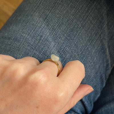 March Birthstone Ring - Aquamarine