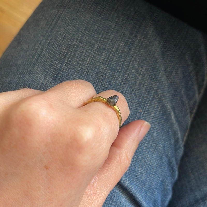 September Birthstone Ring - Sapphire