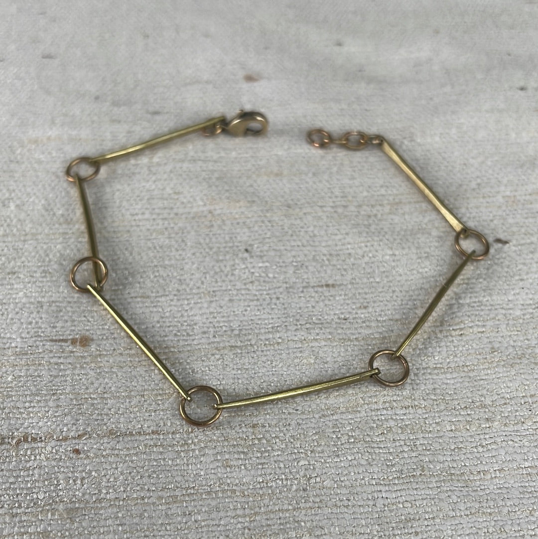 Brass Chain Bracelet