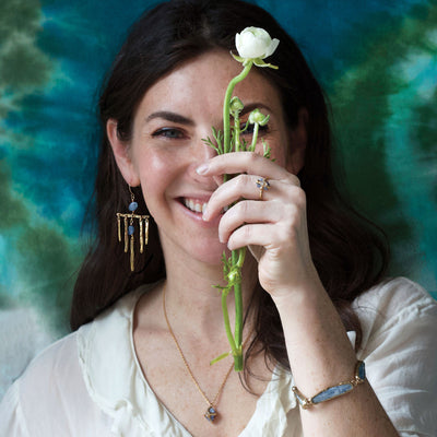 Crocus Fringe Earrings