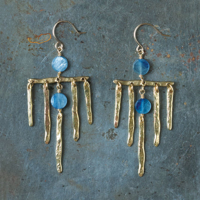 Crocus Fringe Earrings