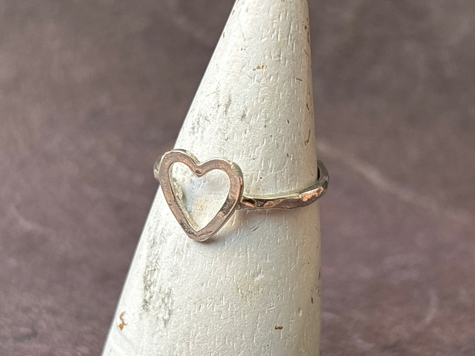 Silver Heart Ring