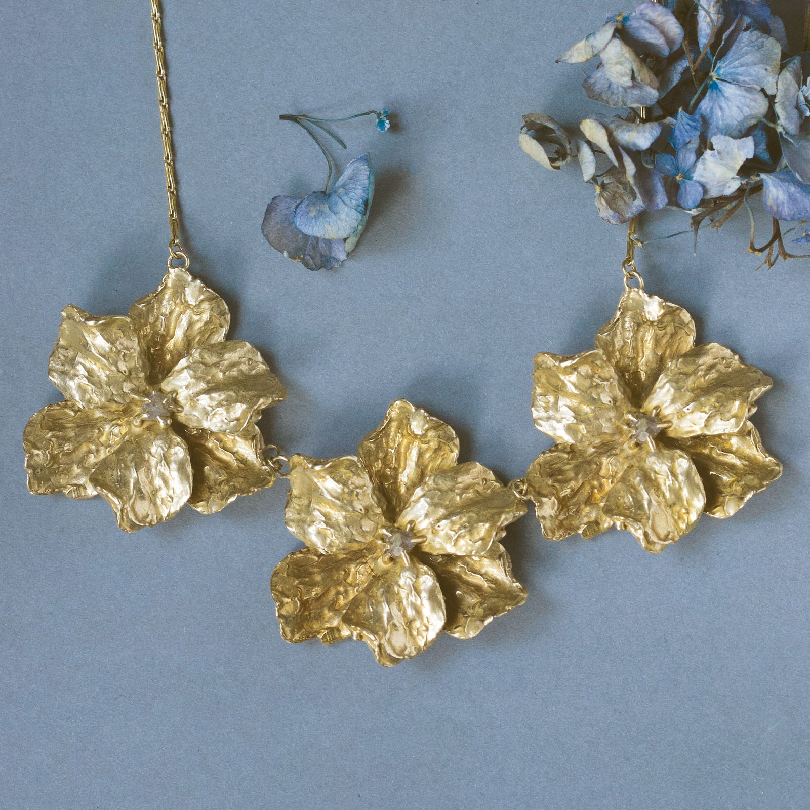 Geranium Necklace