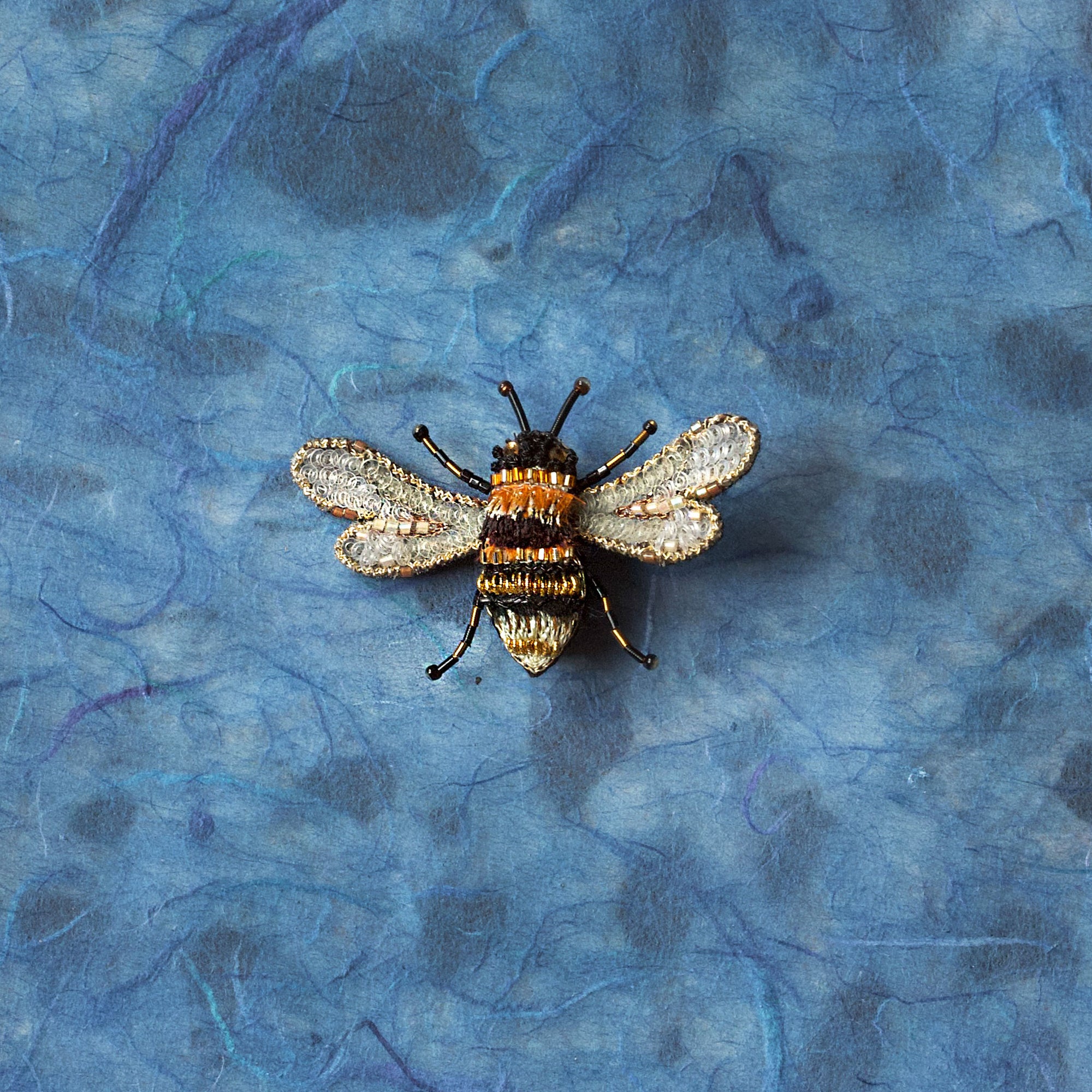 Humble Bee Brooch by Trovelore