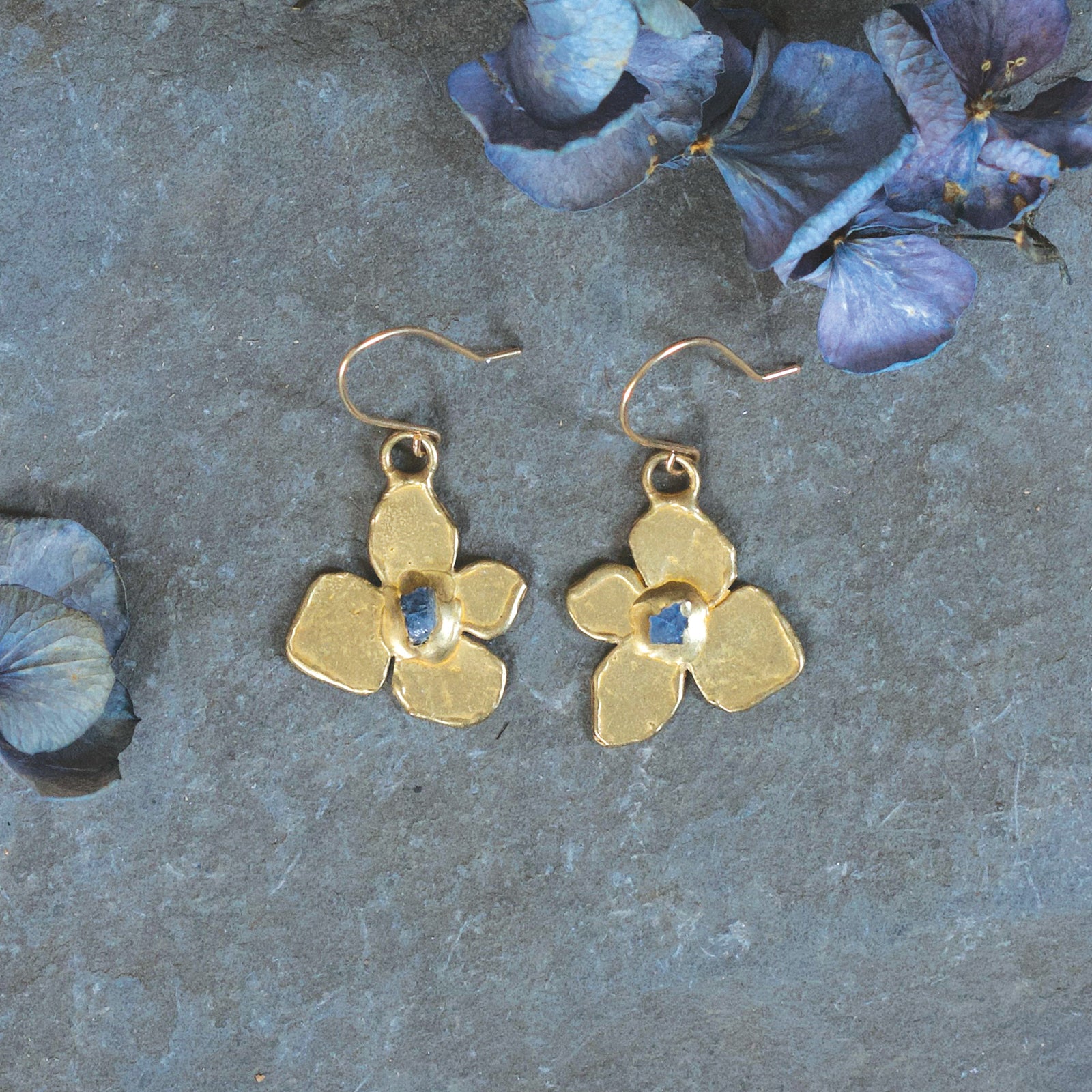 Hydrangea Earrings