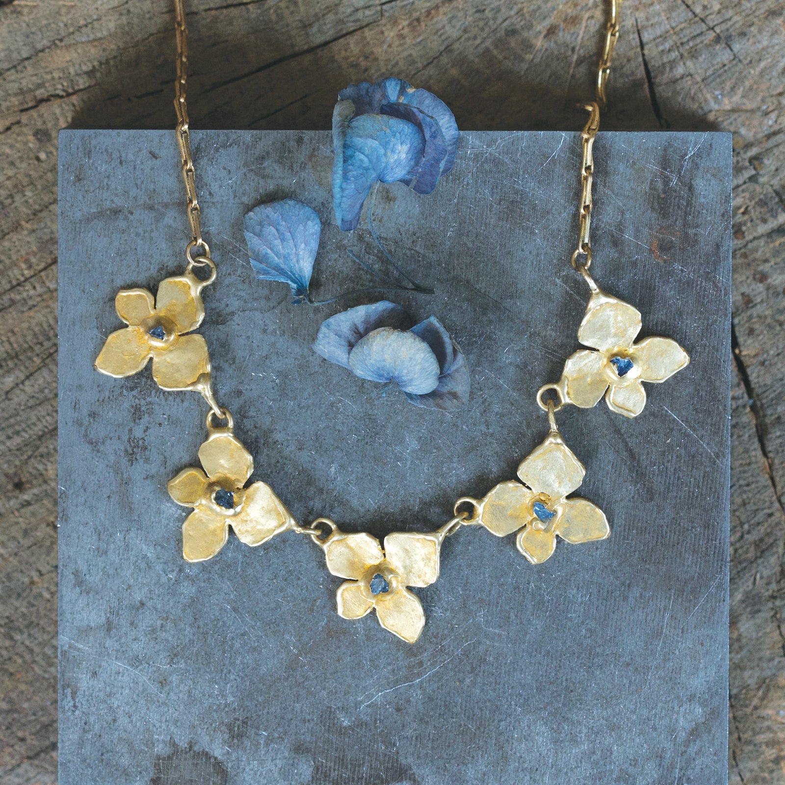 Hydrangea Necklace