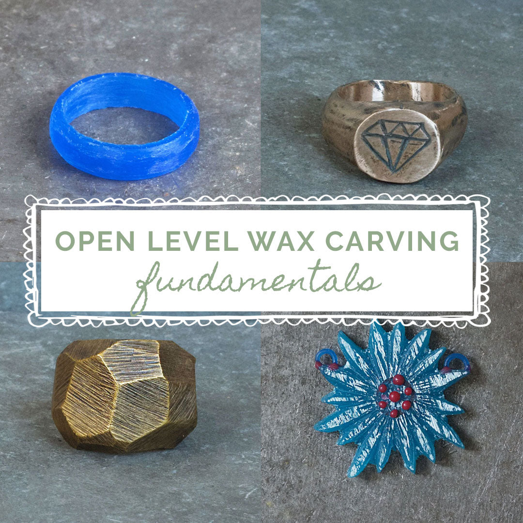 Open Level Wax Carving Fundamentals: 6 Week In-Person Class