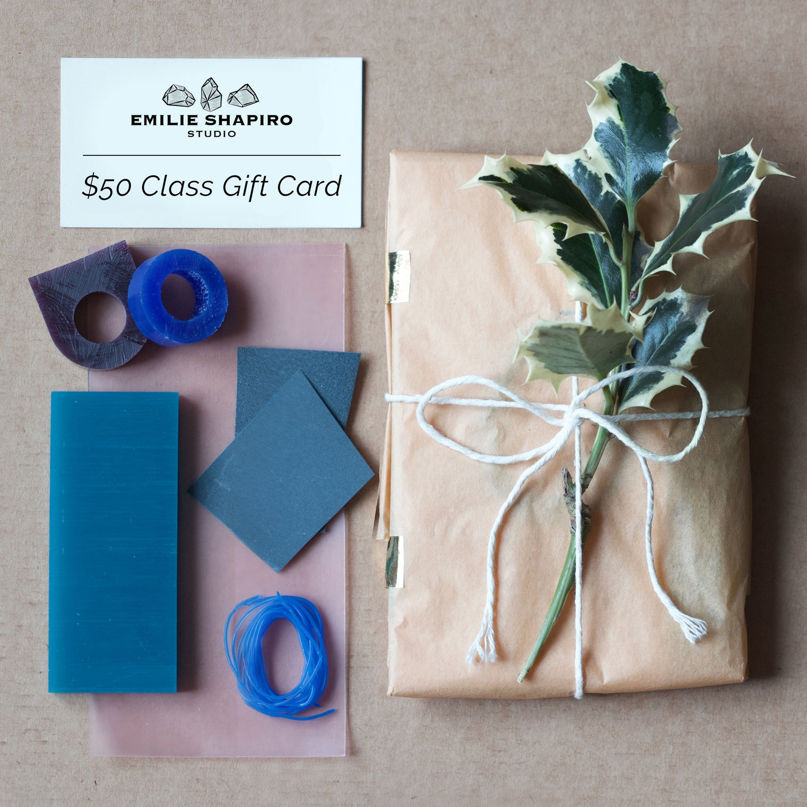 Wax Kit & Class Gift Card Bundle