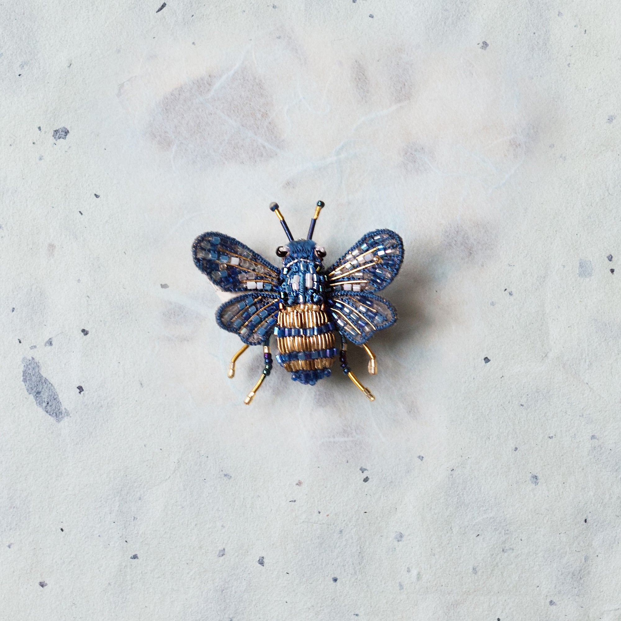 Mason Bee Brooch by Trovelore