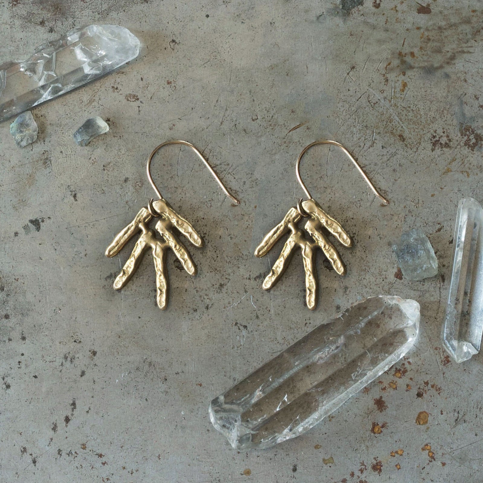 Mini Sunbeam Earrings