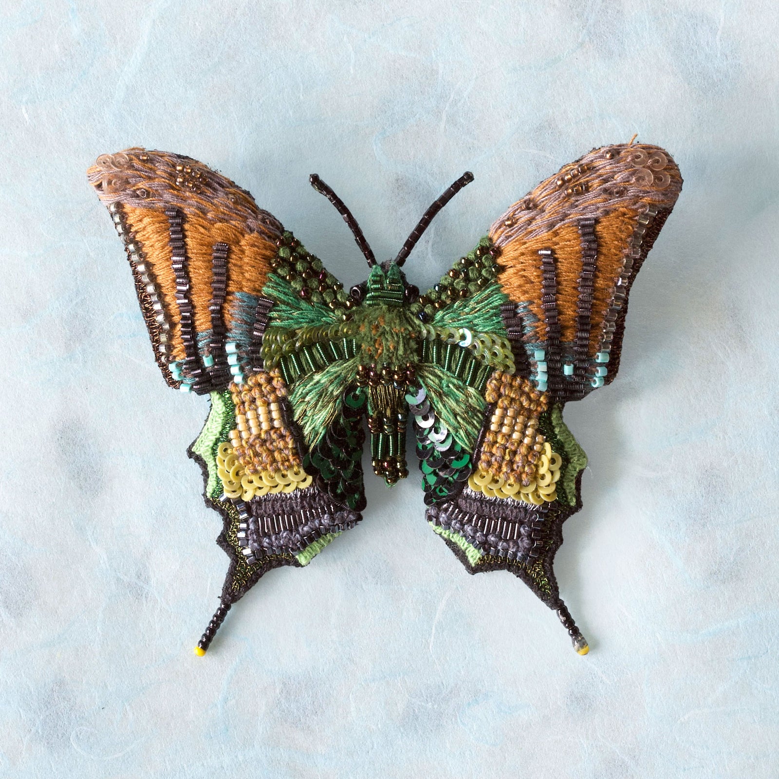 Emperor of India Butterfly Brooch by Trovelore