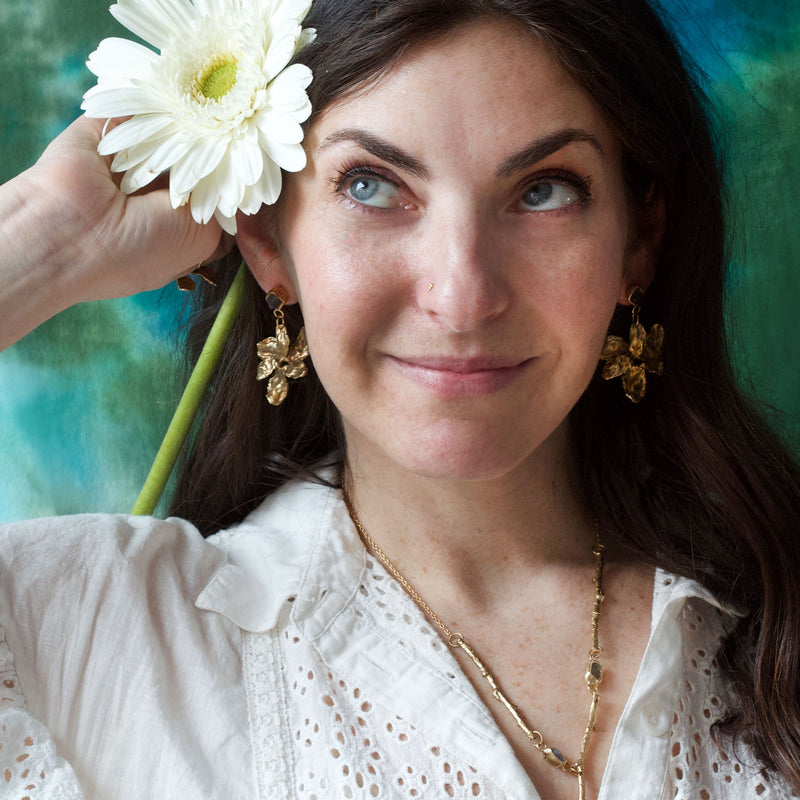 Starflower Drop Earrings