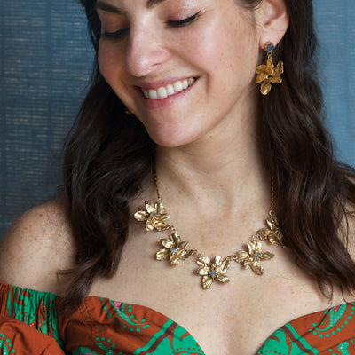 Starflower Drop Earrings