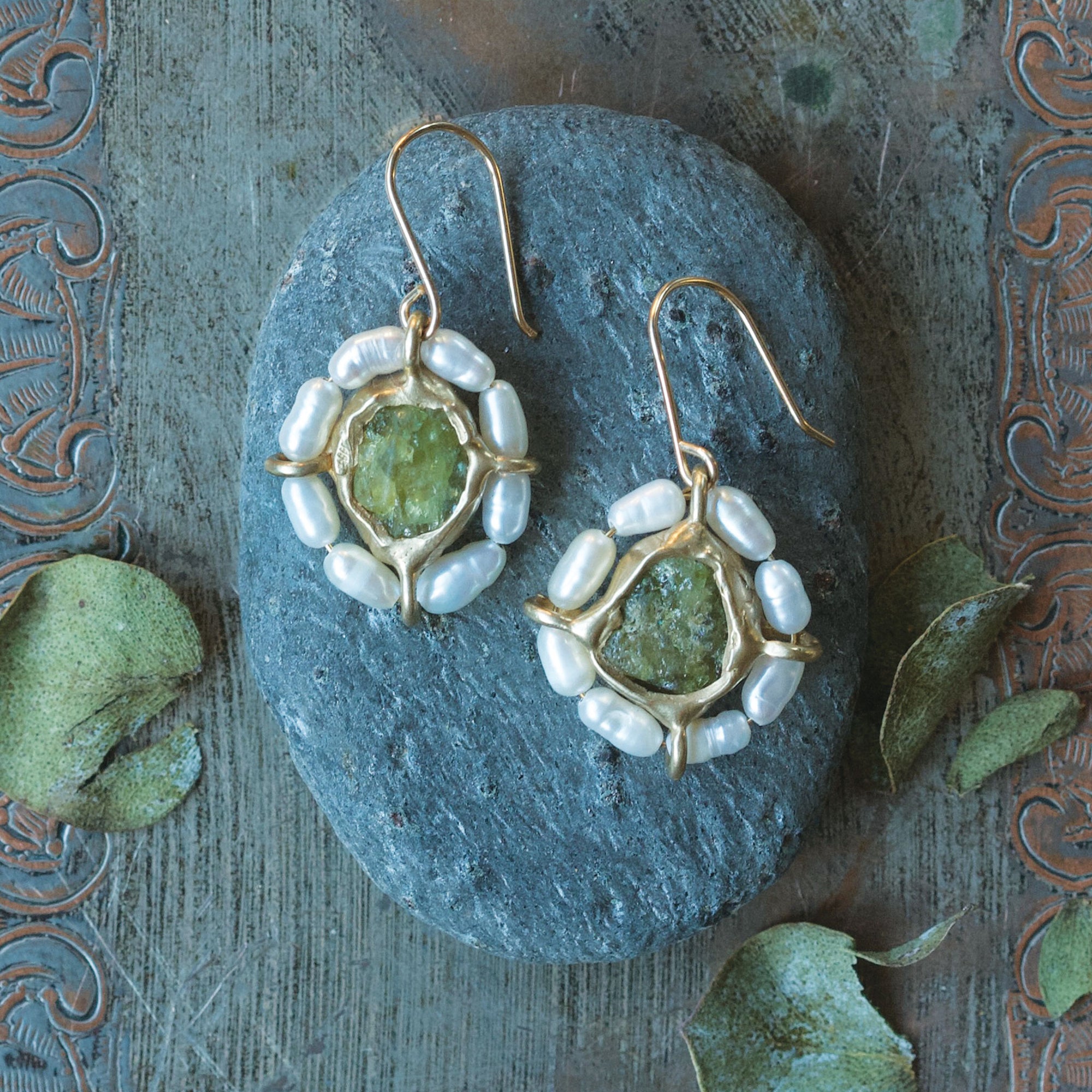 Water Lily Earrings