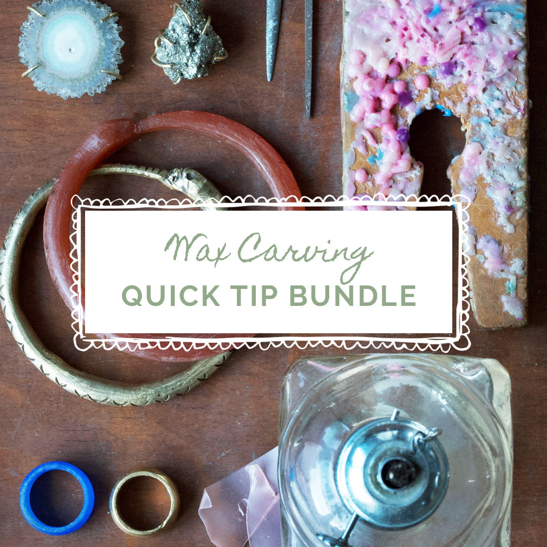 Wax Carving Quick Tip Bundle