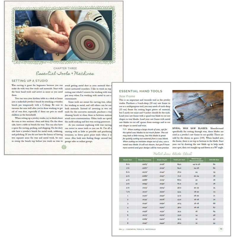 The Fundamentals of Wax Carving & Lost Wax Casting' E-Book