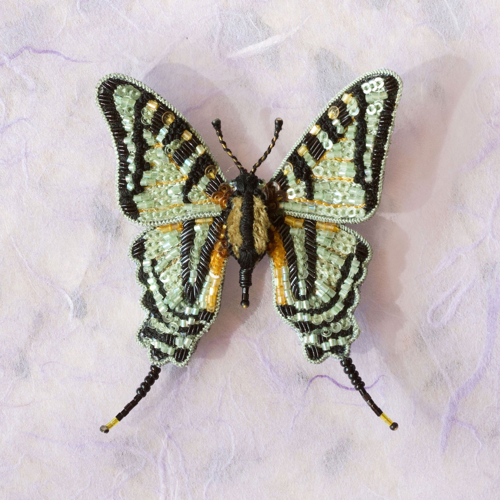 Scarce Swallowtail Brooch Pin by Trovelore