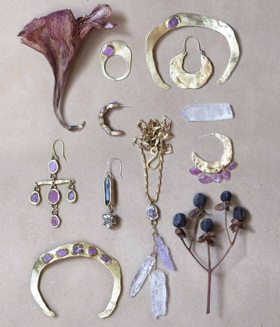 Plum Druzy Earrings – SHAPIRO'S Gallery