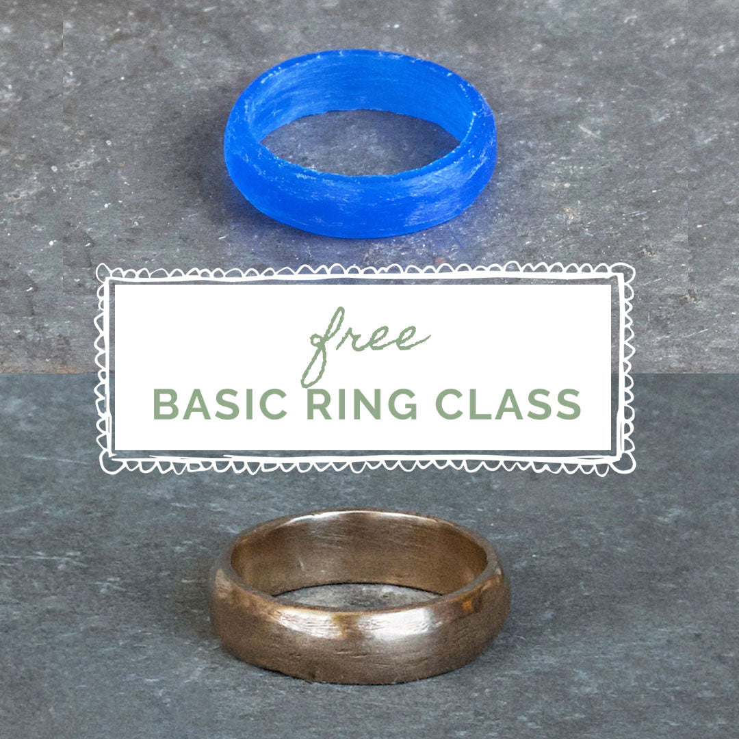Free Basic Ring Wax Carving Class