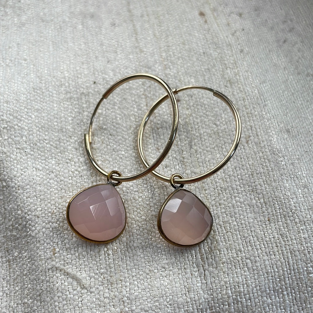 Chalcedony Earrings