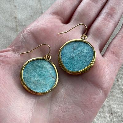 Amazonite Earrings