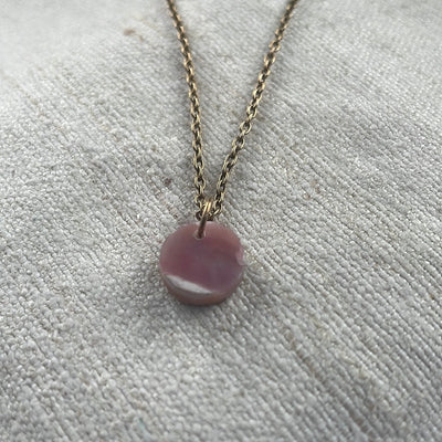 Pink Opal Pendant