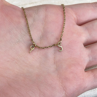 95 - Love Letters Necklace