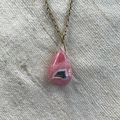 Rhodochrosite Pendant