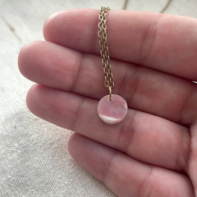 Pink Opal Pendant