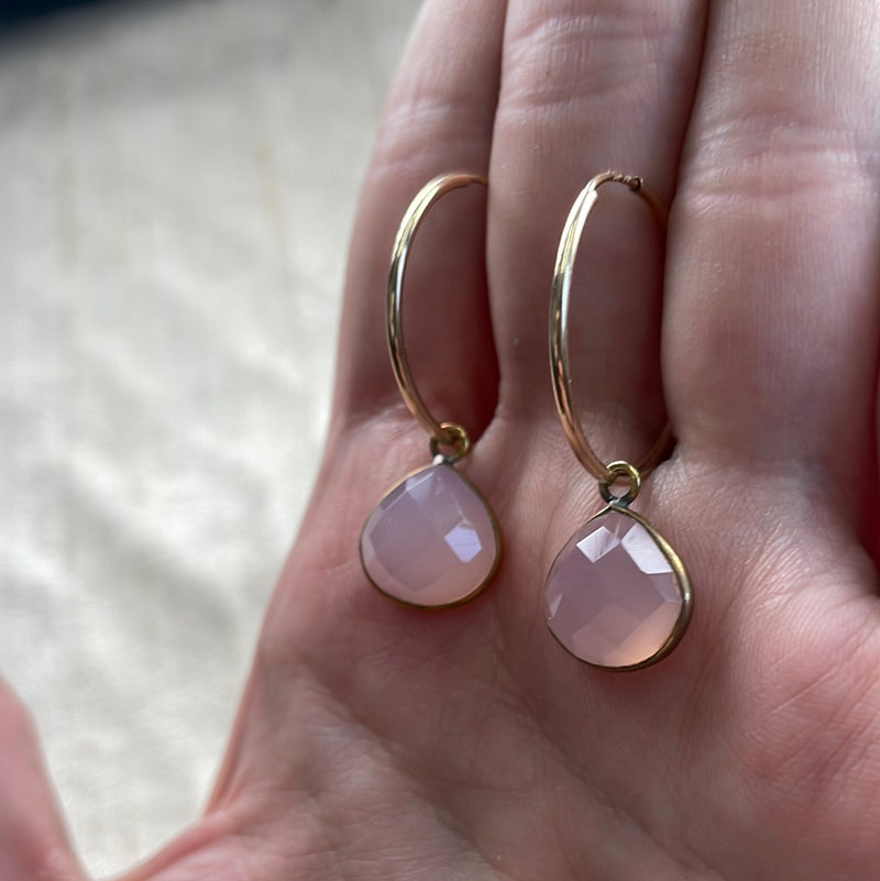 Chalcedony Earrings