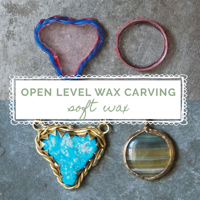 Open Level Soft Wax Carving: 6 Week In-Person Class