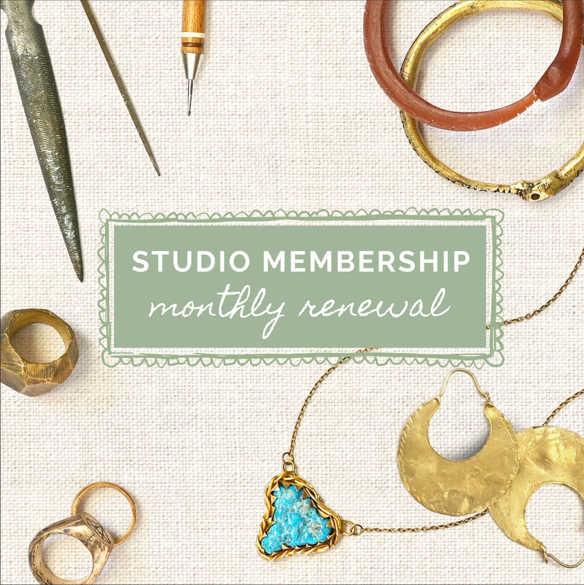 Studio Membership Monthly Renewal (see description for details)