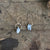 Aquamarine Birthstone Earrings