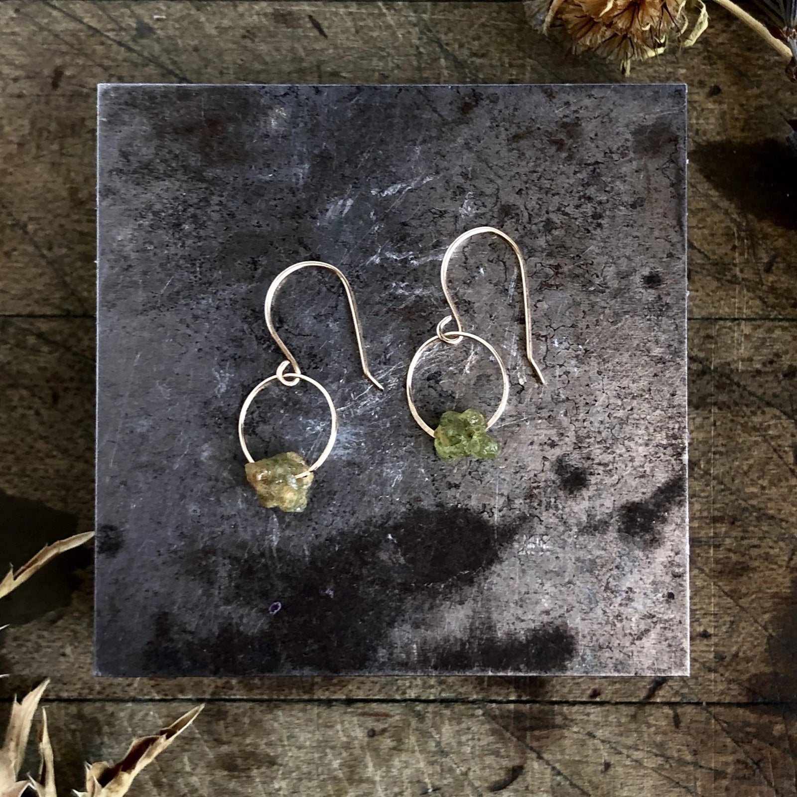 Peridot Birthstone Earrings