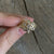 Sapphire Honeycomb Ring