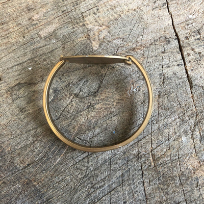 Plain Brass Cuff