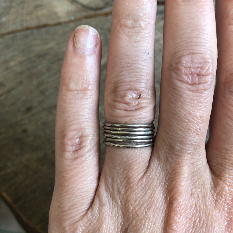 Silver Stacking Ring