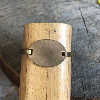Plain Brass Cuff