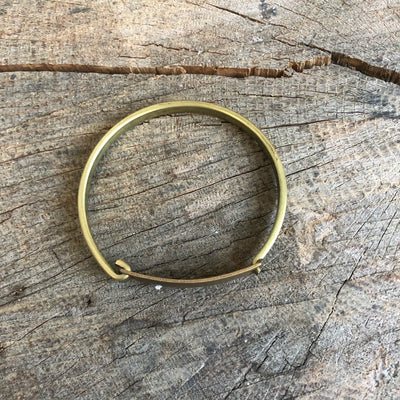 Plain Brass Cuff