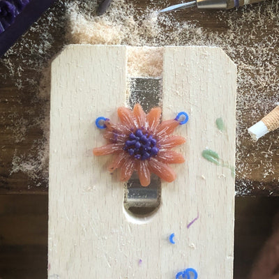 Wax Carving Class: Flower Pendant
