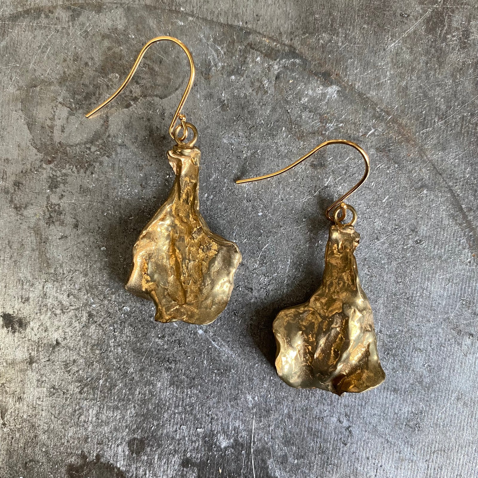 Succulent Leaf Earrings