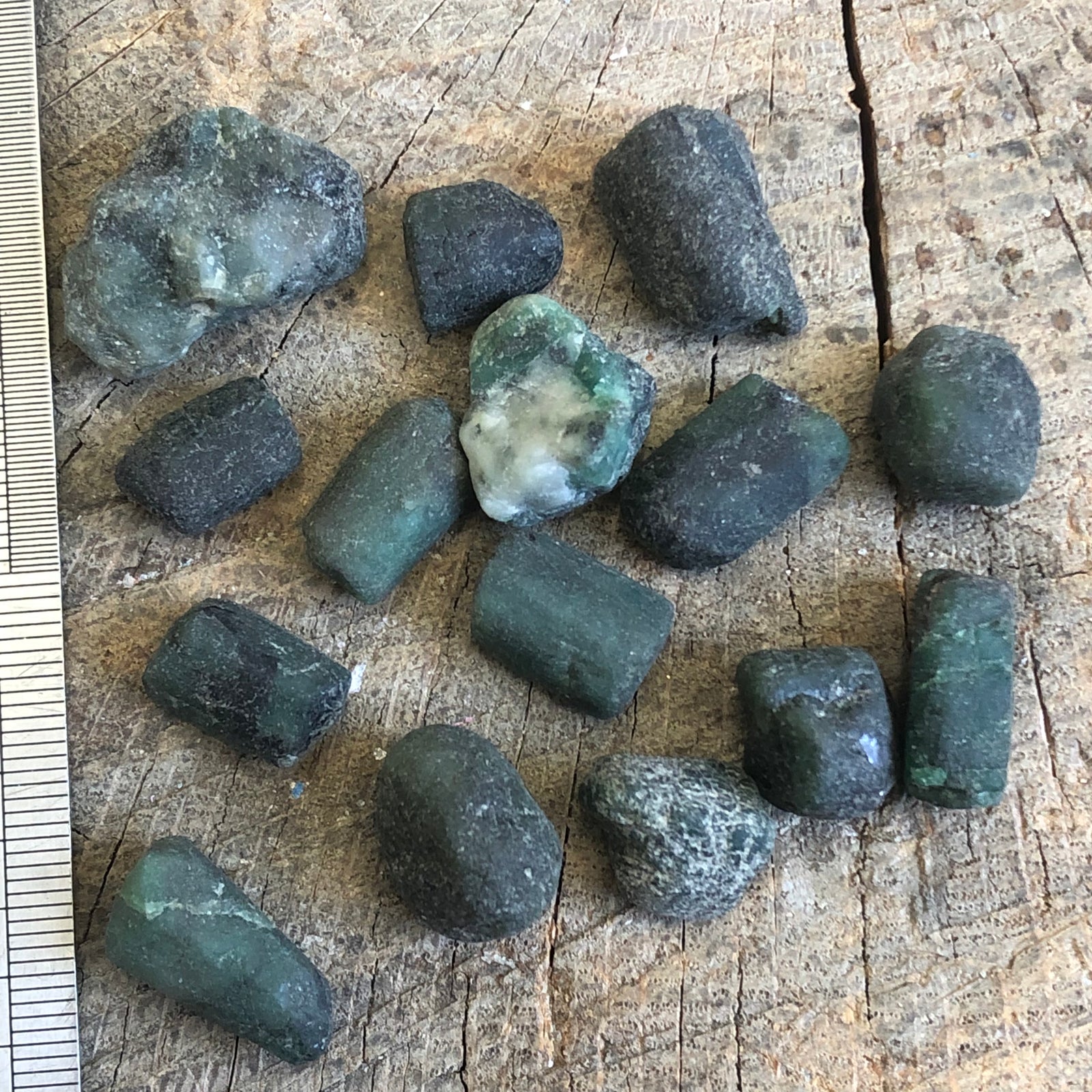 Rough Emerald Lot 3