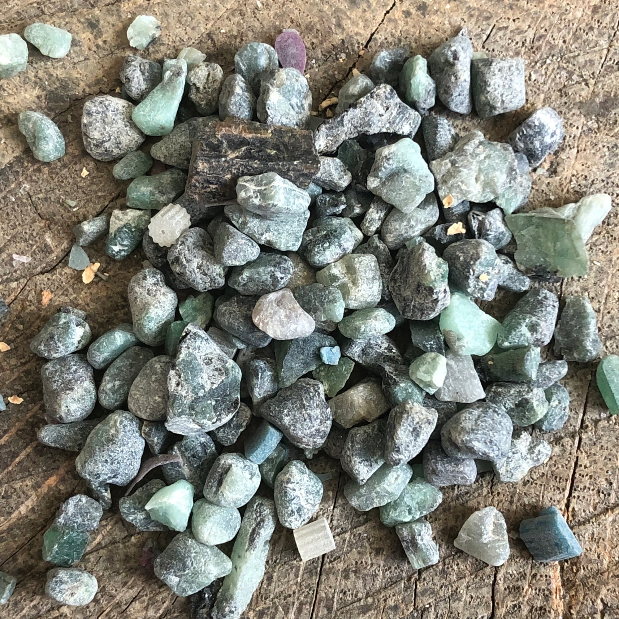 Rough Emerald Lot 5